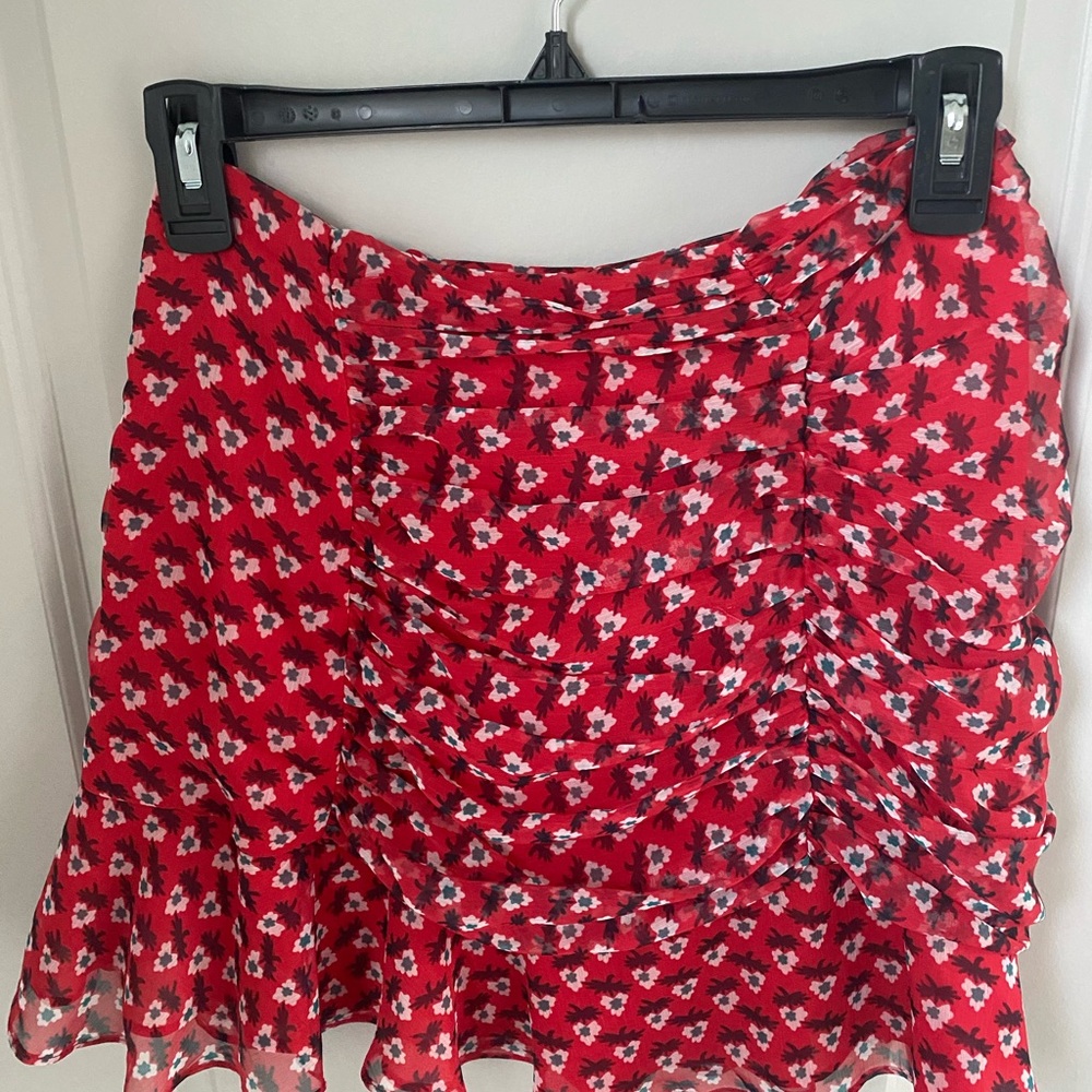 East Order floral mini skirt